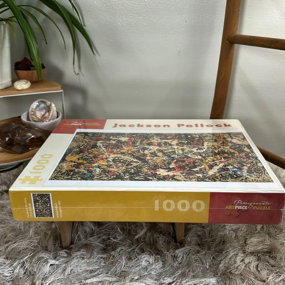 Jackson Pollock Convergence 1000 Piece Jigsaw Puzzle‎ Pomegranate Art Puzzle